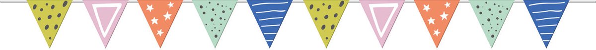 Folat bv paper flag line eco party 6 meter