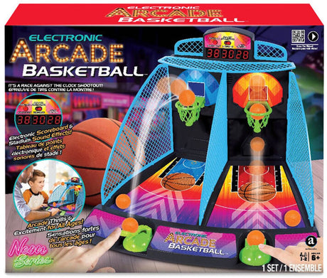 #vindende basketball elektronisk arkadespil - neon - 2 spillere