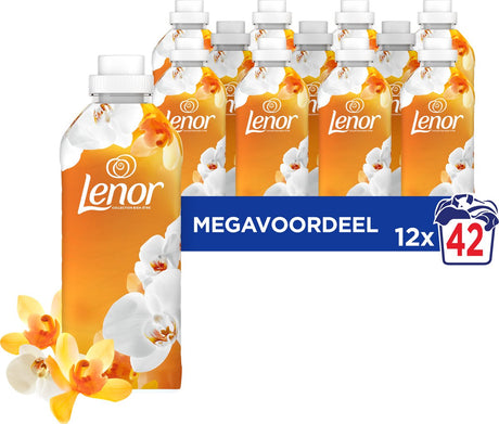 Lenor skyllemiddel rav orkidé - 12 x 42 vaske