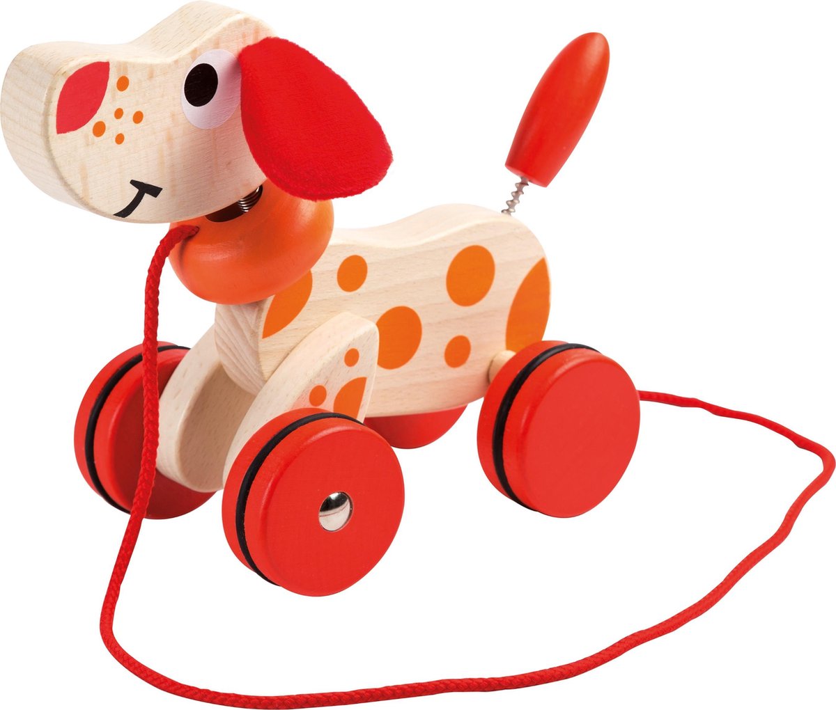 Jouéco logrende hund i træ