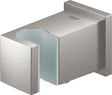 Grohe euphoria cube bruser vægtilslutningsbøjning med vægholder - rustfrit stål look - 26370dc0