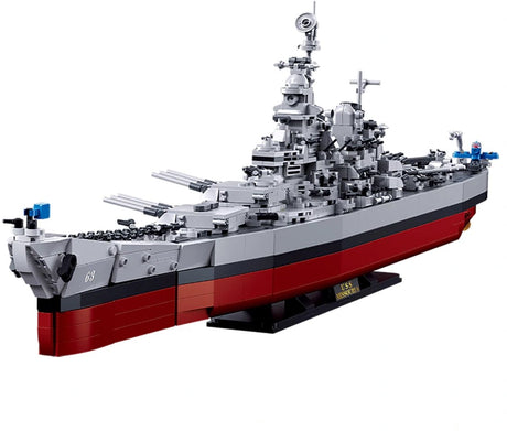 Sluban model mursten slagskib uss missouri 1:350 (m38-b1291)