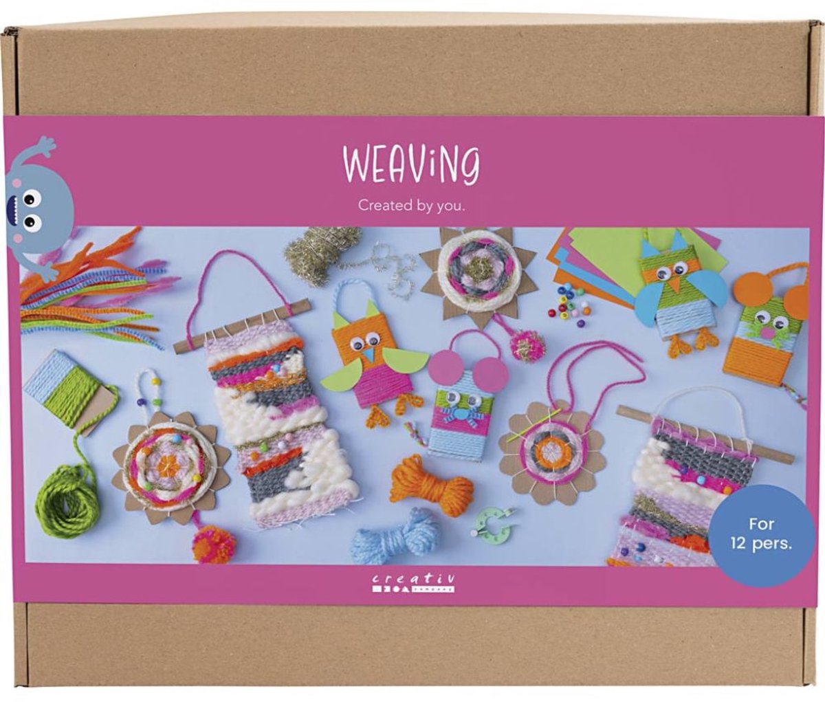 Creativ virksomhed https: www.cchobby.nl group set-weaving-wall-mountings-hangers-owls-mouse-diverse-colors-1-box