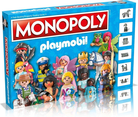 Vindertræk monopol - brætspil - playmobil - engelsk