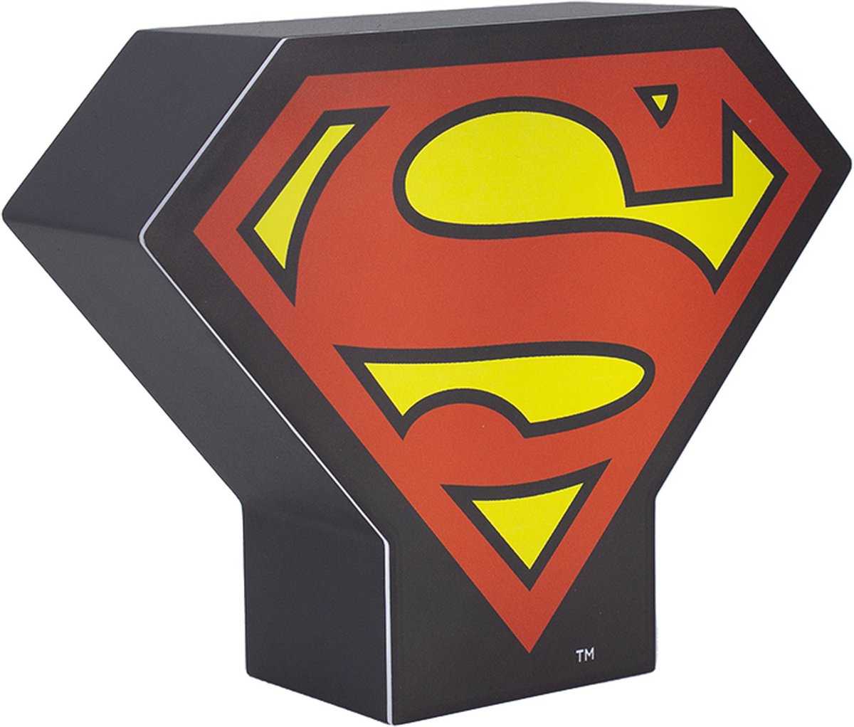 Paladone dc comics - superman - box night lampe