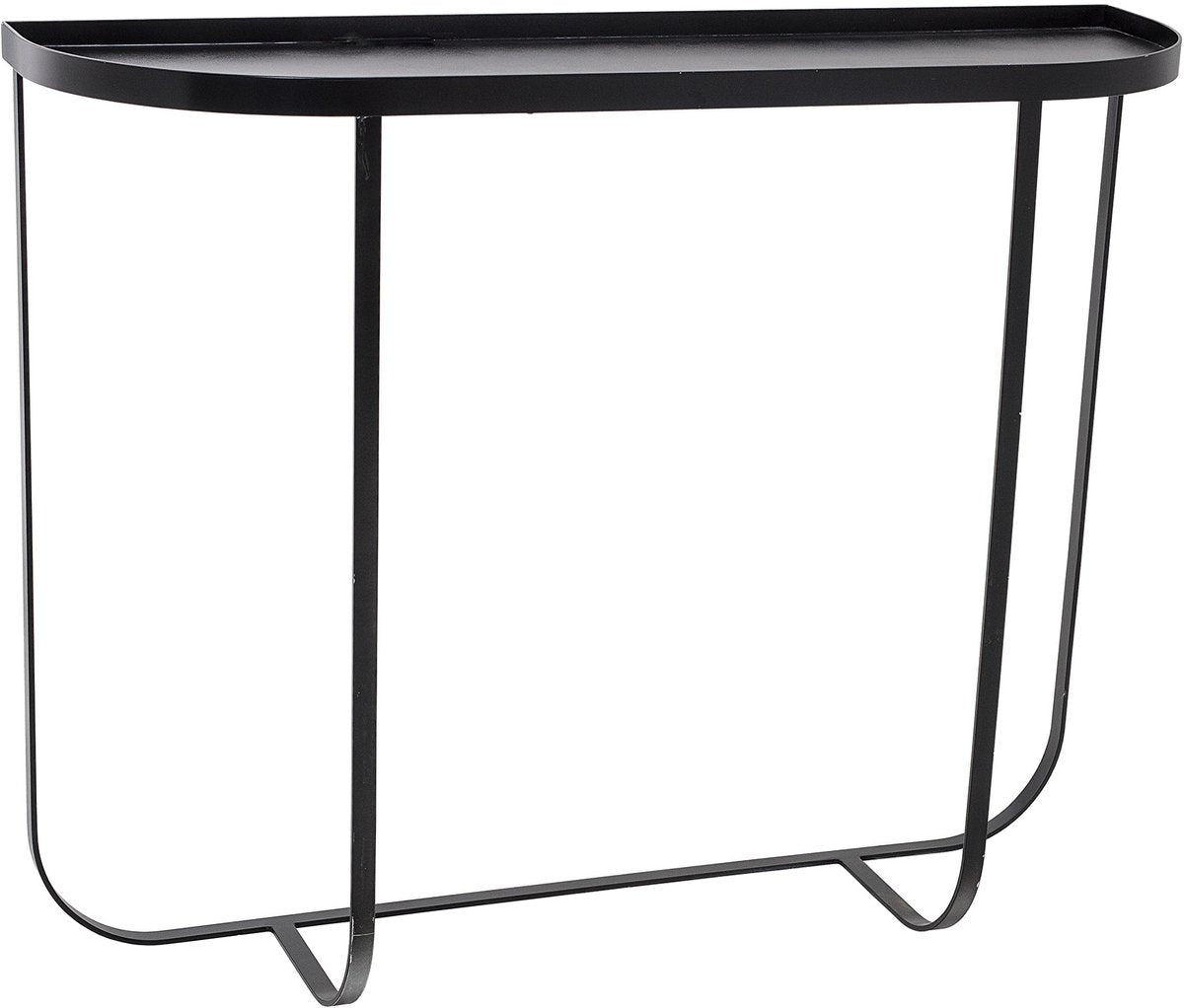 Bloomingville - harper konsolbord - sort - metal