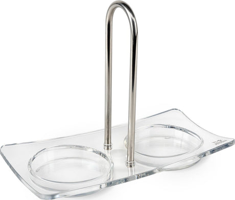 Peugeot linea holder salt og peberkværn 15 cm - gennemsigtig - akryl