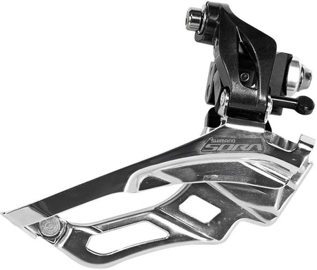 Front Derailleur 3 x 9-trins Shimano Sora FD-R3030 Logfiler Down-Pull 63-66 °