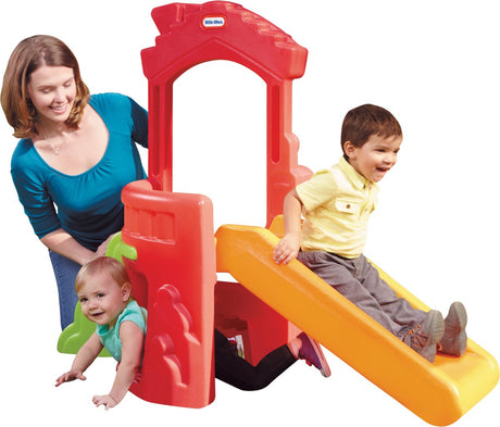 Little Tikes Climb 'n Slide legehus med rutsjebane