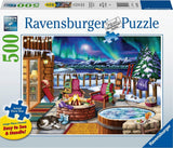 Ravensburger puslespil Northern Lights - puslespil - 500 brikker