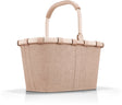 Reisenthel bæretaske indkøbskurv - 22l - stel twist coffee beige