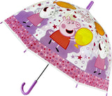 Undercover peppa pig børneparaply multicolor - regnbeskyttelse.