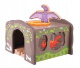 Bigjigs t-rex tunnel i træ