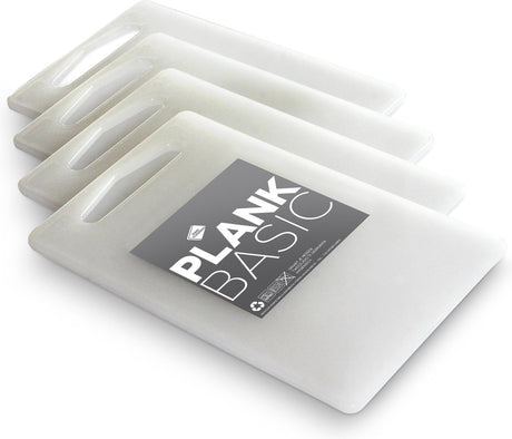 Inno cuisinno - skærebræt - basic - sæt med 4 stykker - 25x15cm