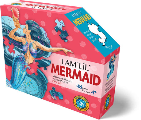Mad capp puslespil havfrue fantasy 48 stykker pap børn.