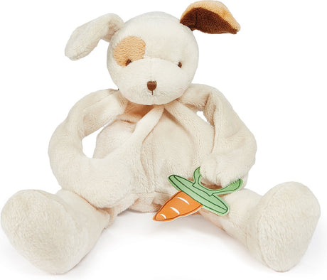 Bunnies by the Bay putteklud med hundesutholder - sutteklud - ekstremt blød - Velcrolukning til sut - kan maskinvaskes - 25 cm - beige