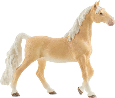 Schleich hesteklub - amerikansk sadelhoppe - legefigur - børnelegetøj til drenge og piger - 5 til 12 år - 13912