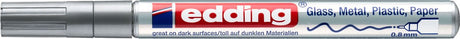 Edding glans malertusch 780 rund 0,8 mm aluminium sølv