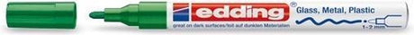 Edding malingstusch 751 4-751004 1-2mm grøn rund spids