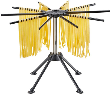 Gefu diverso pastatørrer lille 25 cm – foldbar – med 10 arme og transportpind