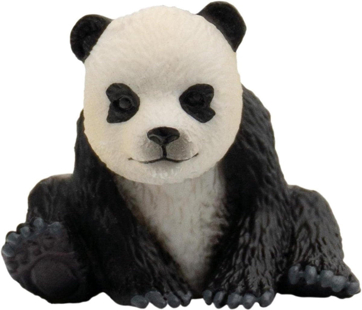 Bullyland 63679 – ung panda – ca. 3,1 cm – realistisk og håndmalet dyrefigur – ideel til pædagogisk leg, naturhistorier eller dekoration til børn fra 3 år