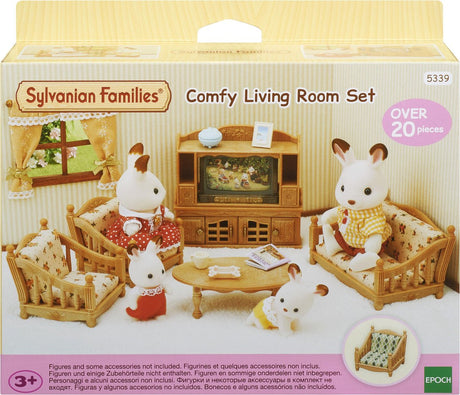 Sylvanian families 5339 stue sæt dukkehus indretning