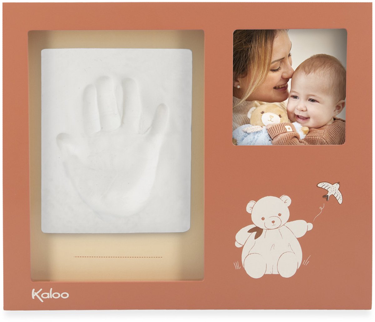 Kaloo home - gipsafstøbning - babyværelse - hukommelsesramme