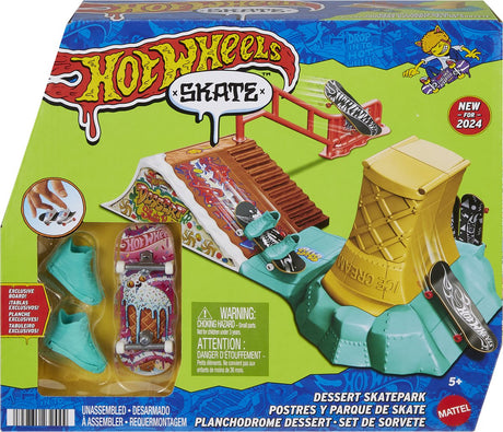Hot wheels skate - skate dessert park legesæt