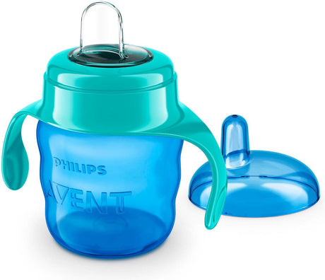 Philips avent drikkekop - 6 + måneder - 200 ml - blå - scf551 05