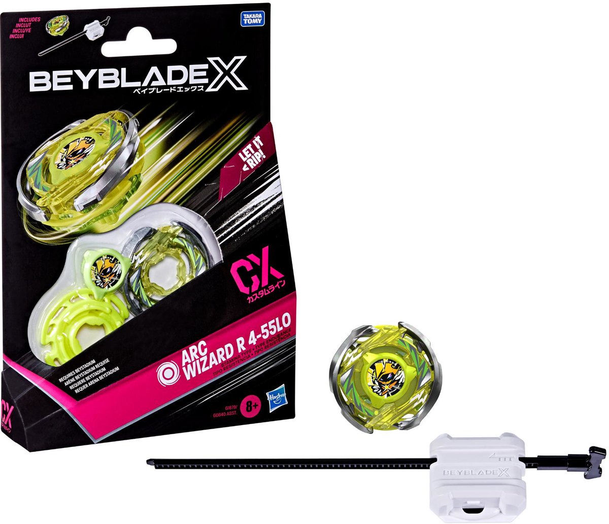 Hasbro beyblade bbx startsæt - custom line - sortiment.
