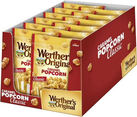 Werthers original - karamel popcorn klassiker - bakke a 12 x 140 gram