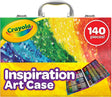 Crayola - hobbypakke - farvelægningskuffert inspiration til børn - 140 stk