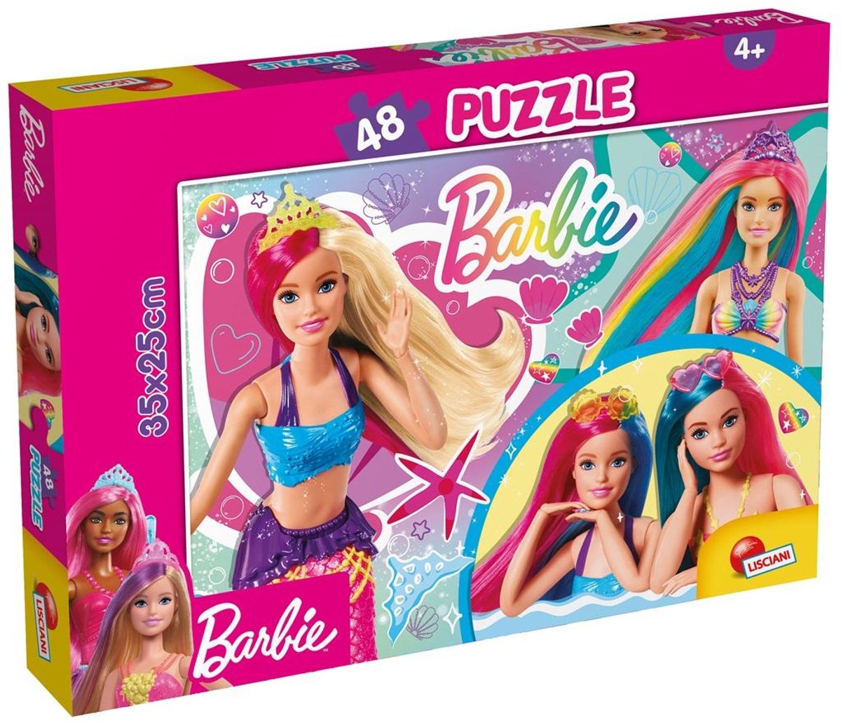 Lisciani barbie puslespil m-plus 48 - følelse magisk