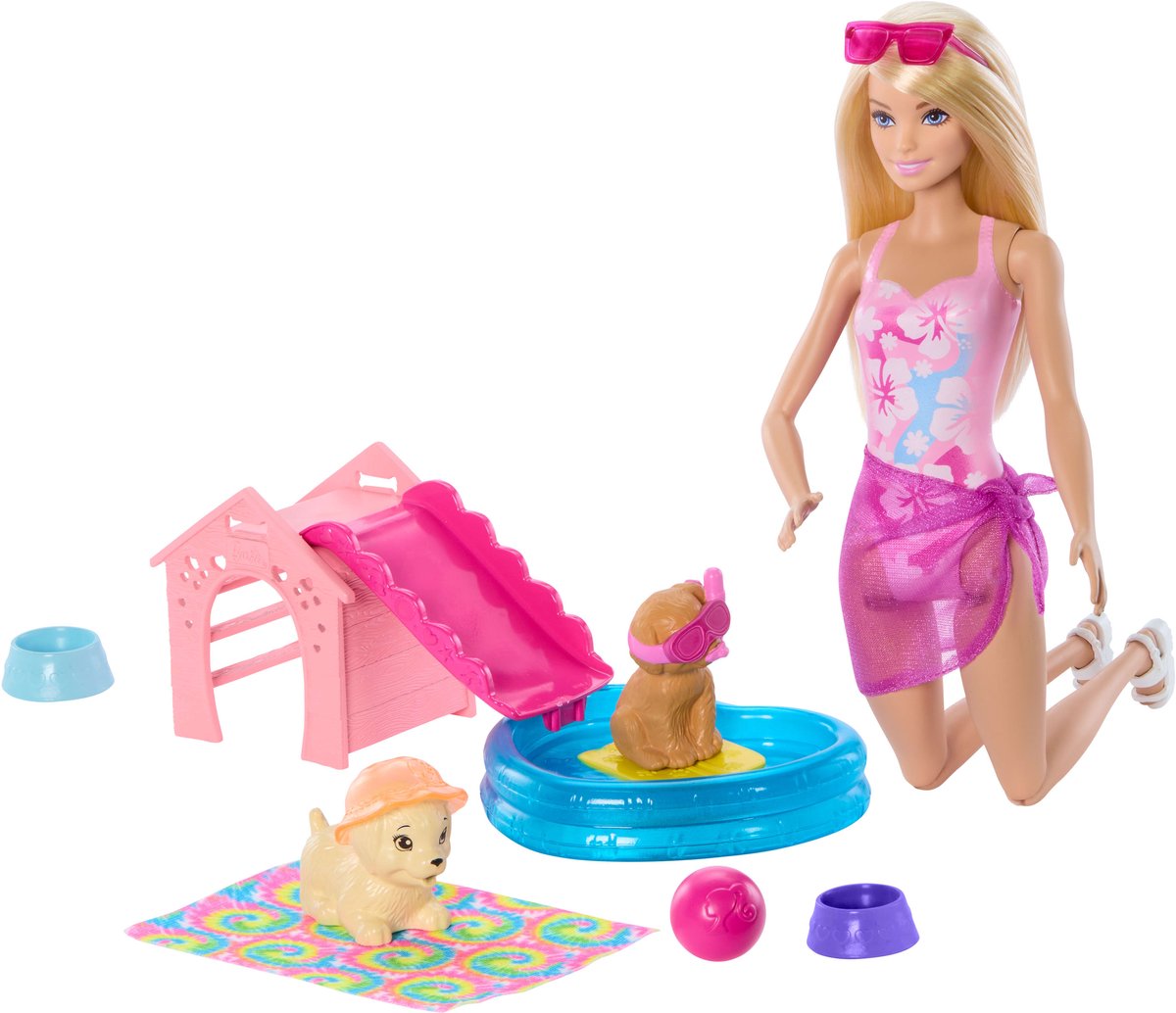Barbie svømmefest for hvalpe