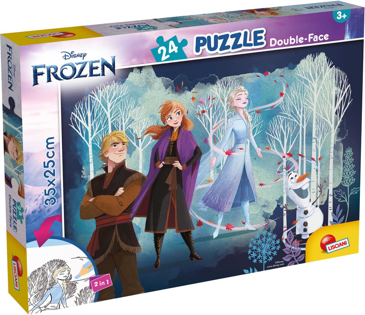 Lisciani disney puslespil df m-plus 24 frozen