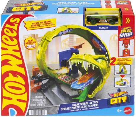 Hot wheels - snoede slange på angrebet - racerbane