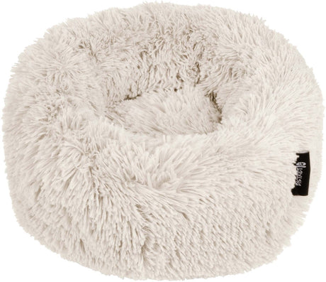 District 70 fuzz donut hondenmand – merengue - small ø 45 cm