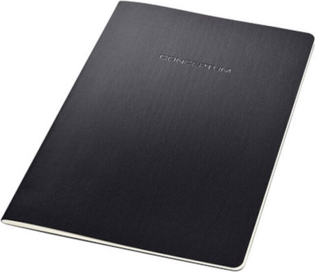 Sigel - notesbog - conceptum - a5 - sort - softcover - 64 sider - 80 gram - line - si-co863