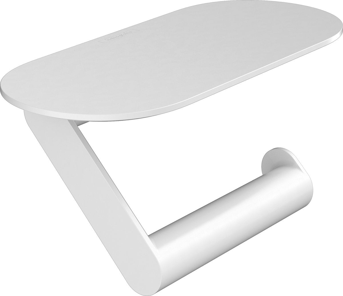 Hansgrohe wallstoris toiletrulleholder 23x9,7x3,4cm hvid mat