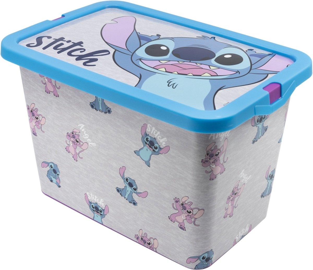 Lilo stitch storage click box - 7l