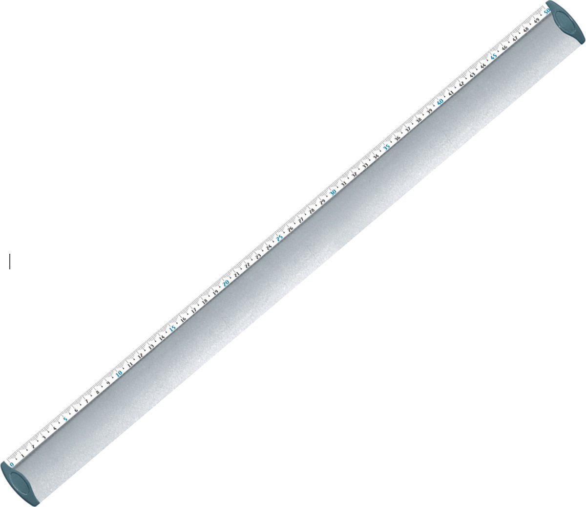 Kortlagt kontoraluminium 50 cm lineal