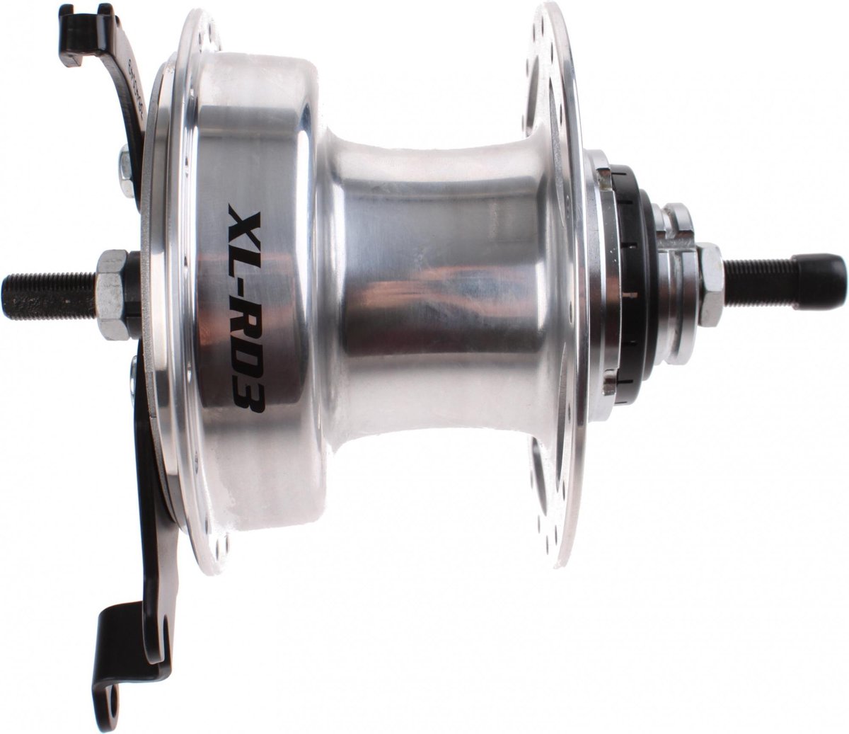 Gearnav 3 Speed ​​Sturmey Archer XL -RD3 90 mm tromlebremseknudepunkt - 36 huller - sølv