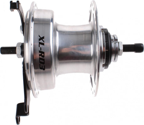 Gearnav 3 Speed ​​Sturmey Archer XL -RD3 90 mm tromlebremseknudepunkt - 36 huller - sølv