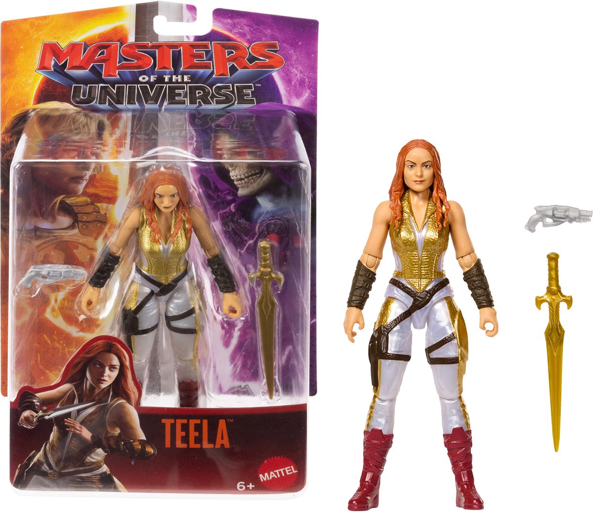 Masters of the universe 2026 teela - actionfigur med sværd
