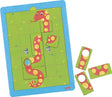 Goki magnetisk spil - sultne slanger - 20x27,5 cm - 31 dele - 3 år
