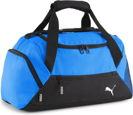 Puma teamgoal teambag s unisex sportstaske - elektrisk blå limonade - sort