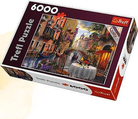 Trefl puzzel 6000 stukjes - romantic supper - legpuzzel.