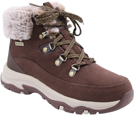 Skechers trego - sne bekymrer kvinders travesko - chokolade