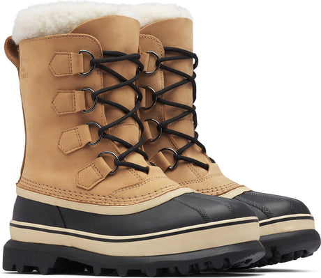 Sorel caribou™ wp snestøvler til kvinder - buff - størrelse 40