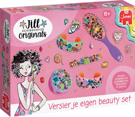 Jumbo - jill schirnhofer - dekorer dit eget skønhedssæt - håndværkssæt - håndværkspakke 6 år